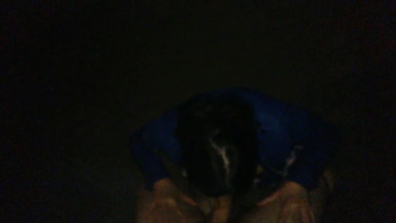 Mature slut gives outdoor blowjob with cum in mouth