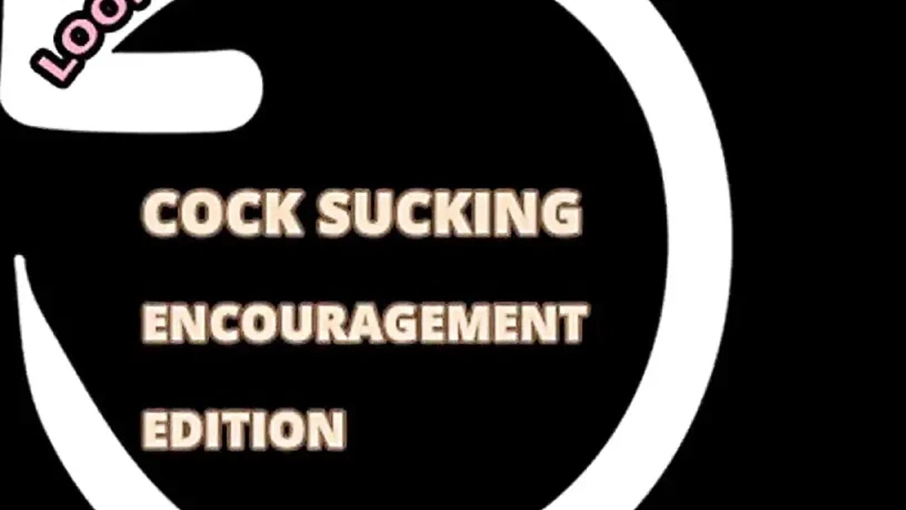 AUDIO ONLY- Looping audio one cocking sucking encouragement edition