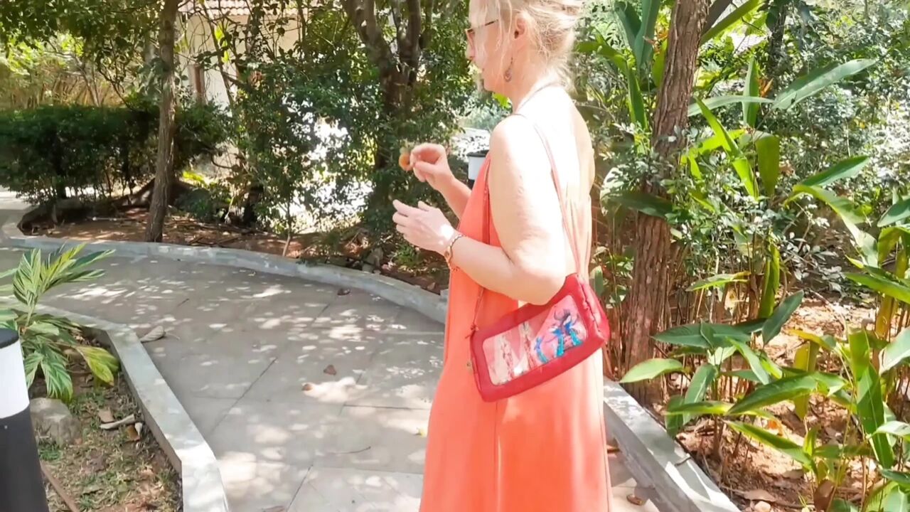 Mature Blonde Wife Enjoys Sex Half Naked