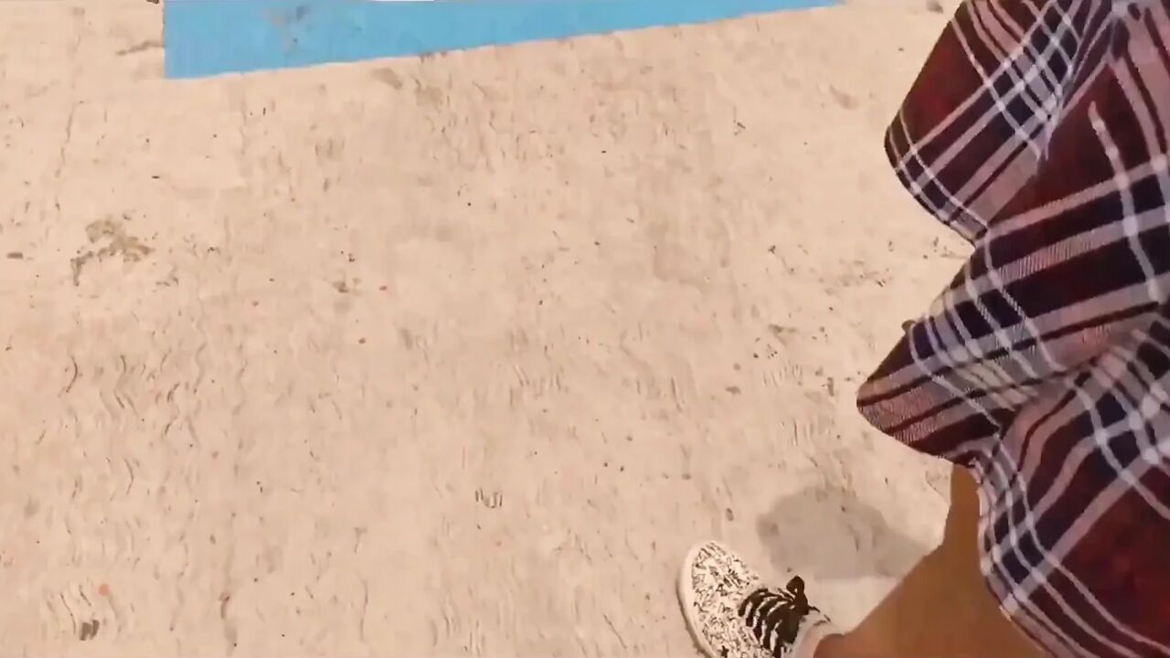 Chubby in the Bathroom of Little Caesar's Pizzeria in Veracruz