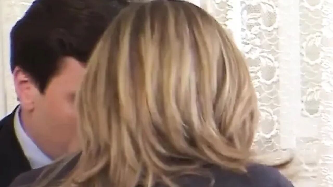 Piss Drenched Blonde Stretched Wide and Facial Cum Dump