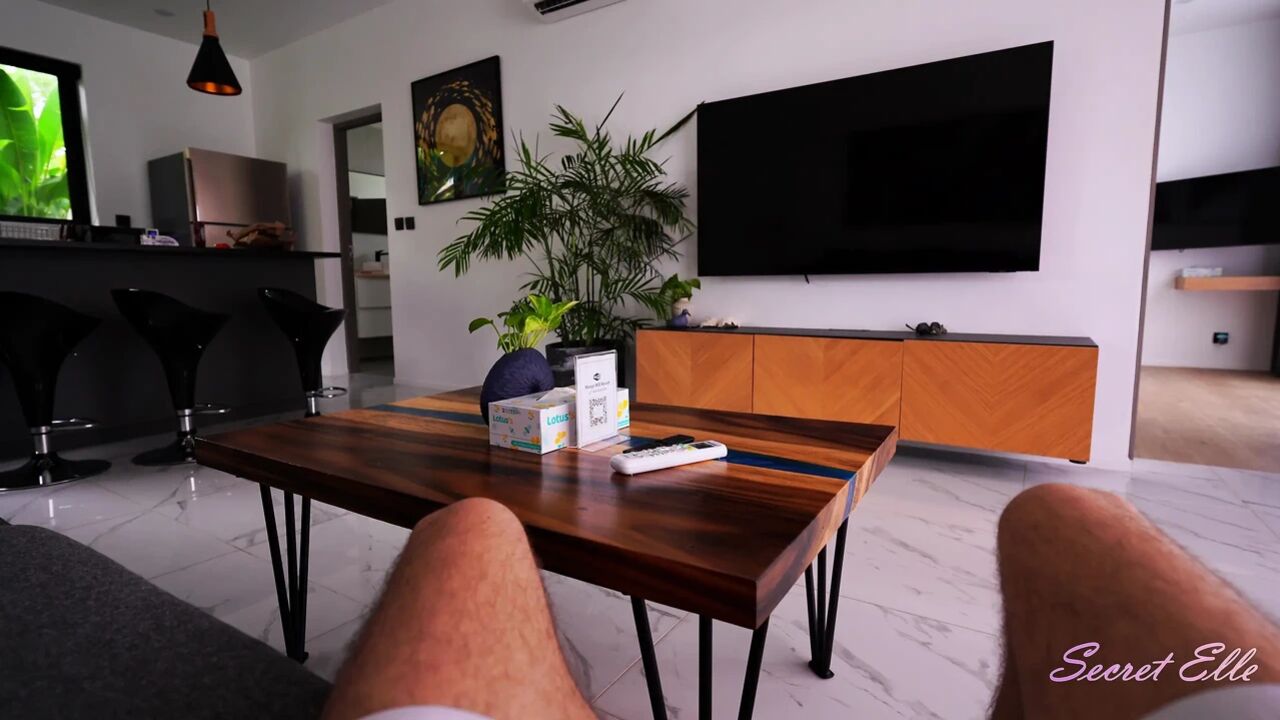 Step Siblings: Kinky Pussy RUBBING ended with CREAMPIE - Secret Elle