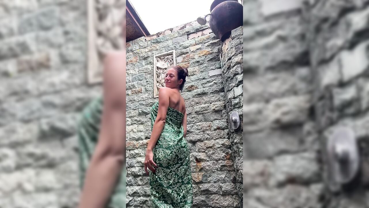 Shower Naked Under the Open Sky