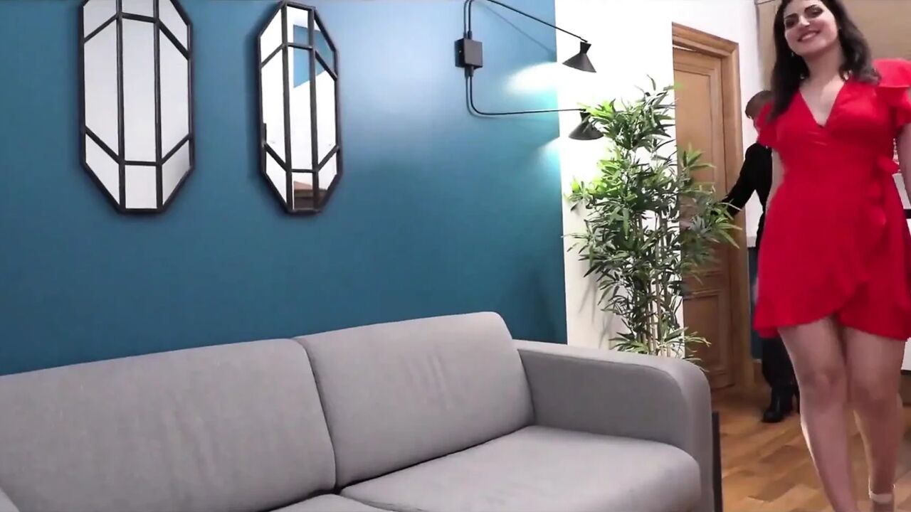 Cute French MILF, Big Cock up Her Ass