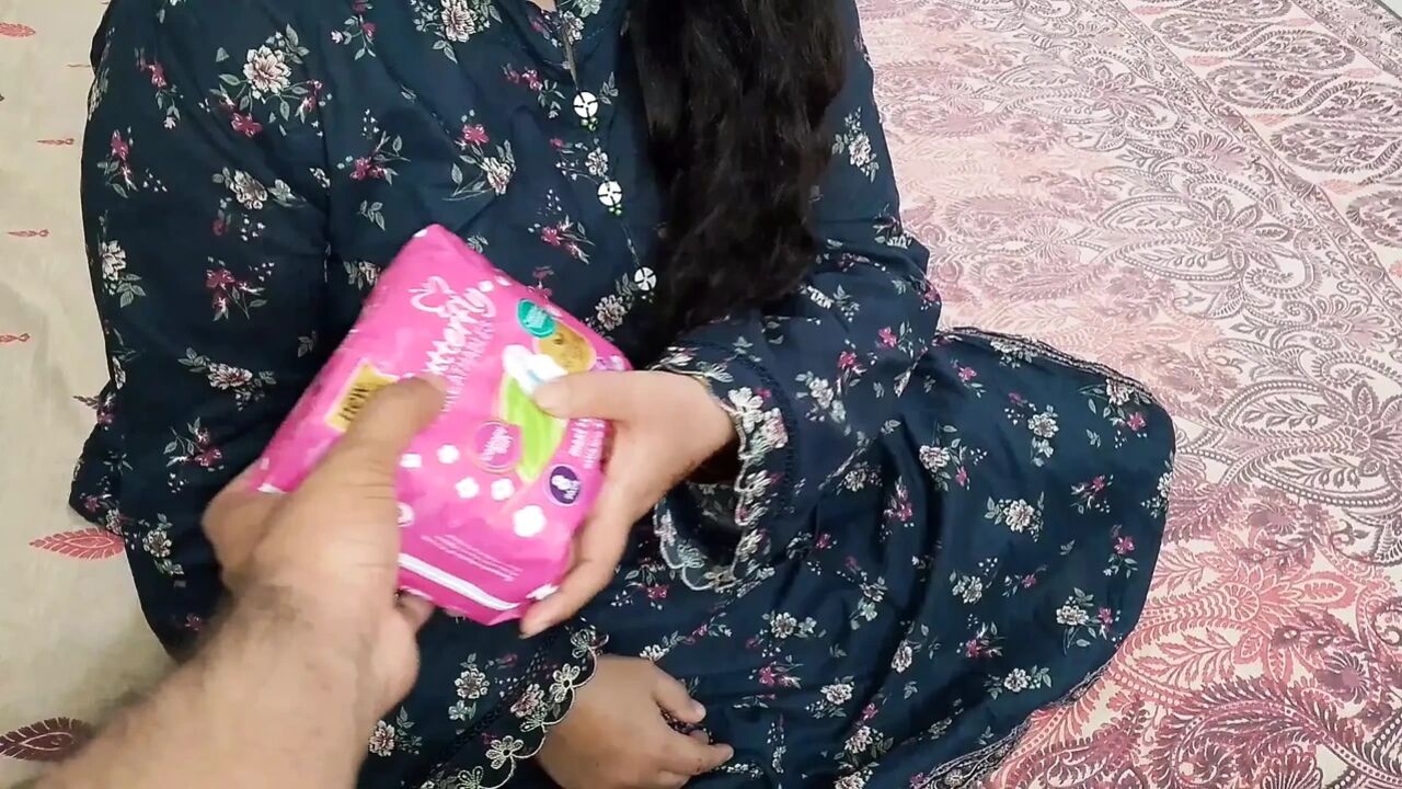 Step son asks his stepmother about using sanitary pads