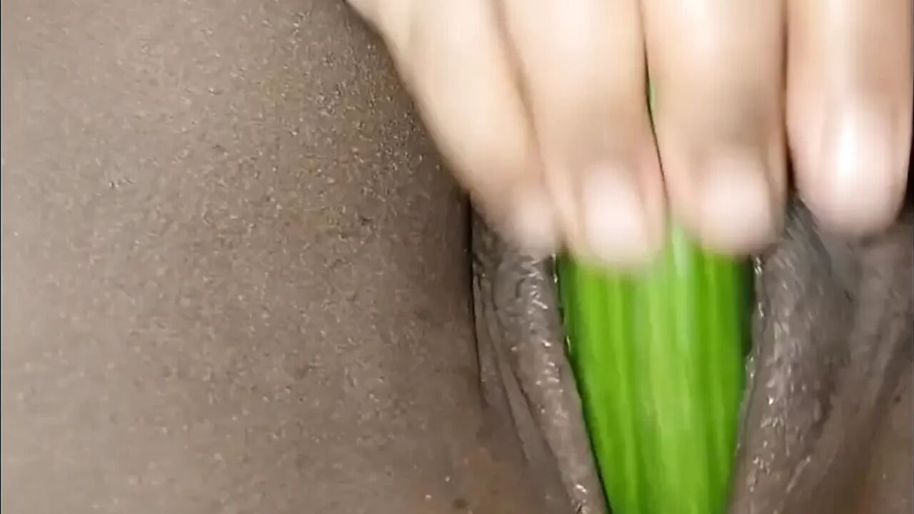 Stepmom fucks her edible dildo