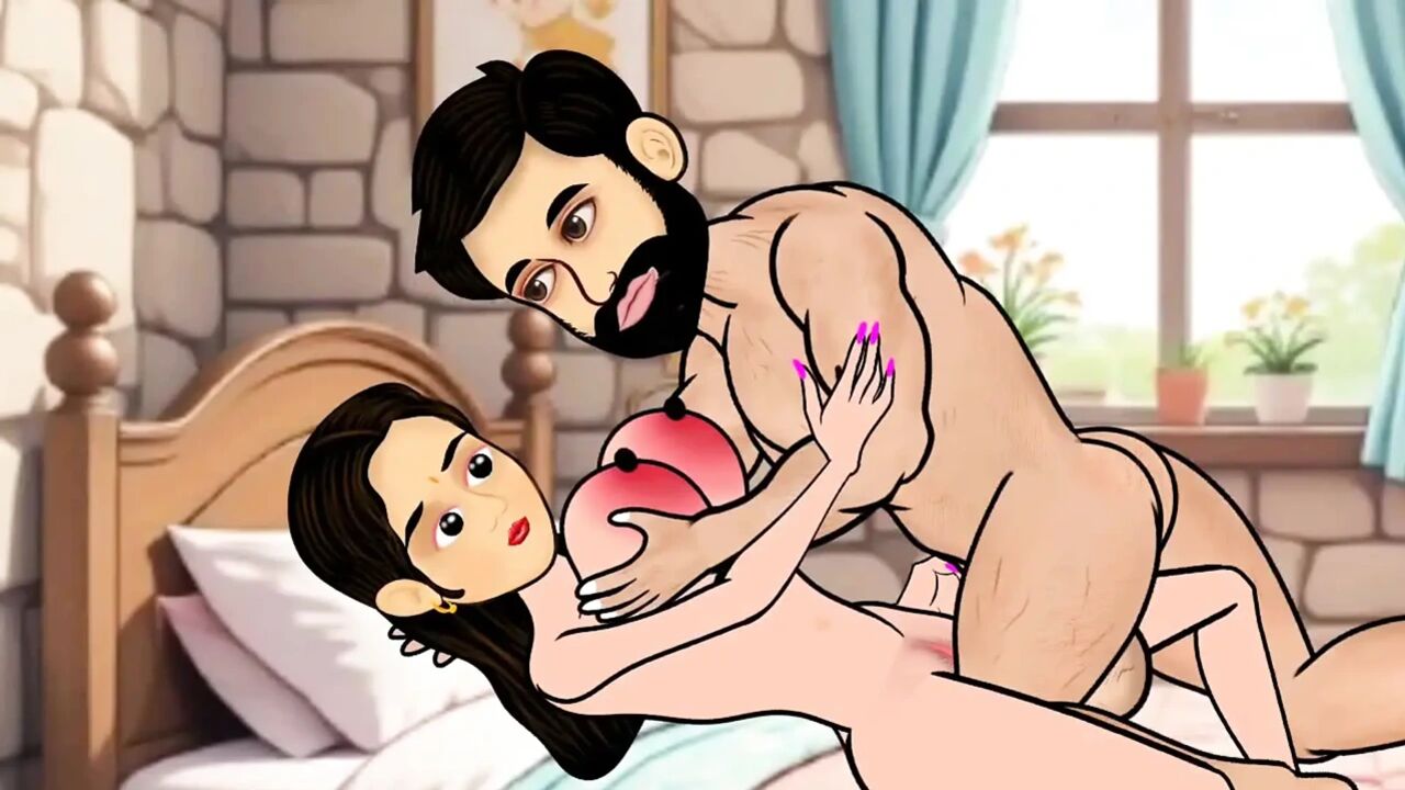 Big dick - wife and husband enjoying The room