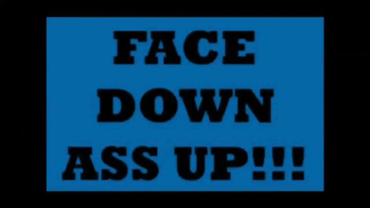 AUDIO ONLY - Ass up face down