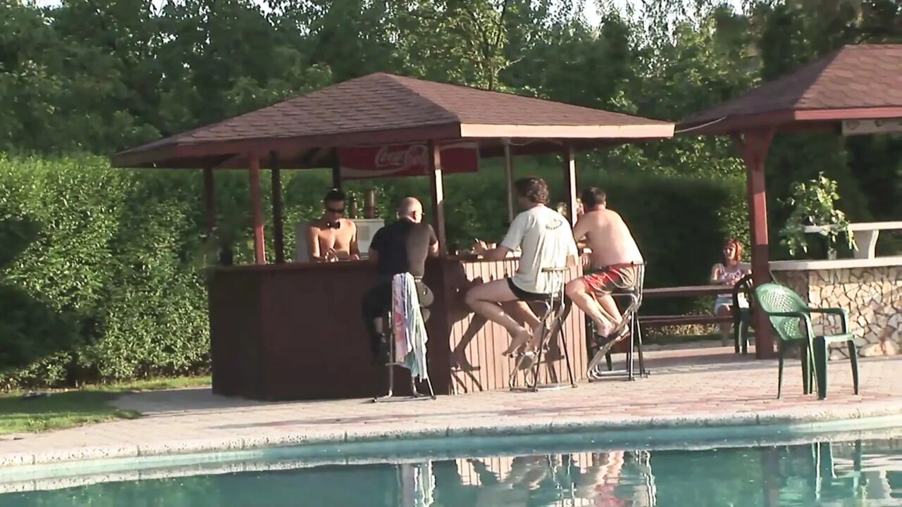 Outdoor ass fucking for the horny redhead