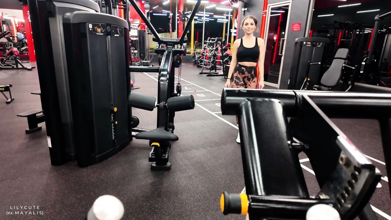 Hot Gym Girl Asks Stranger to Fix Her Glute Form – Gets "Personal Training" in Men's Locker Room