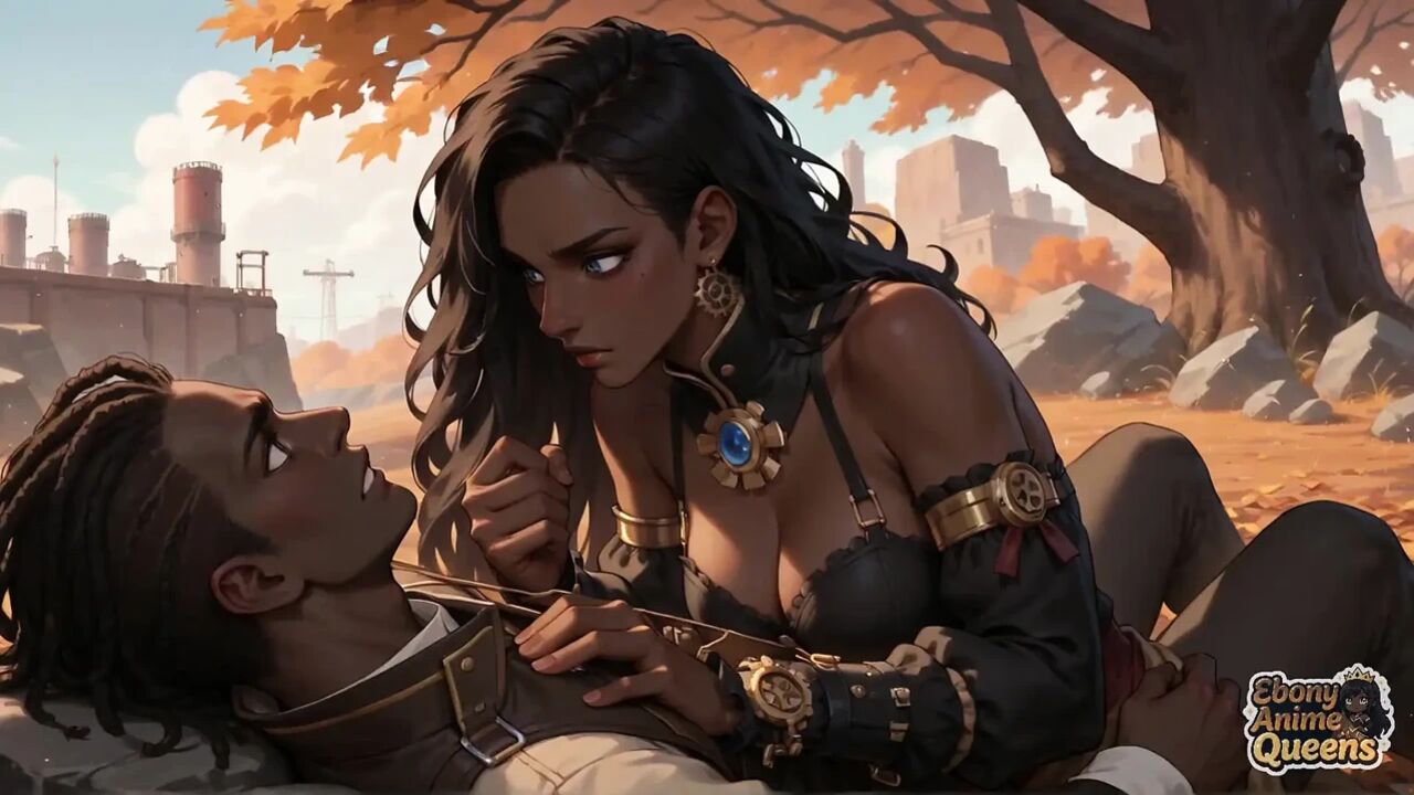 A Hot, Cool Dark-hued Goddess Is Nasty in a Steam-powered Romance!