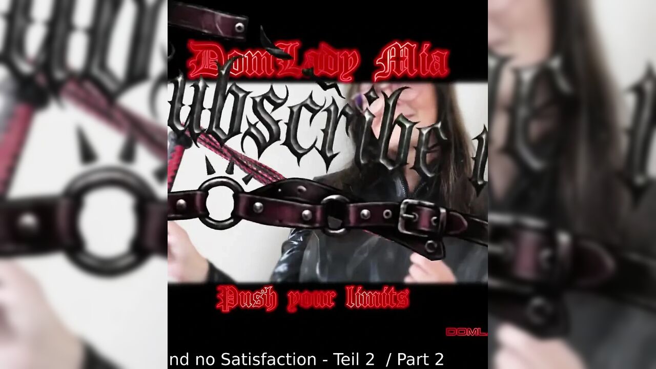 DomLadyMia - SlaveOfM - CBT and no Satisfaction - Teil 2