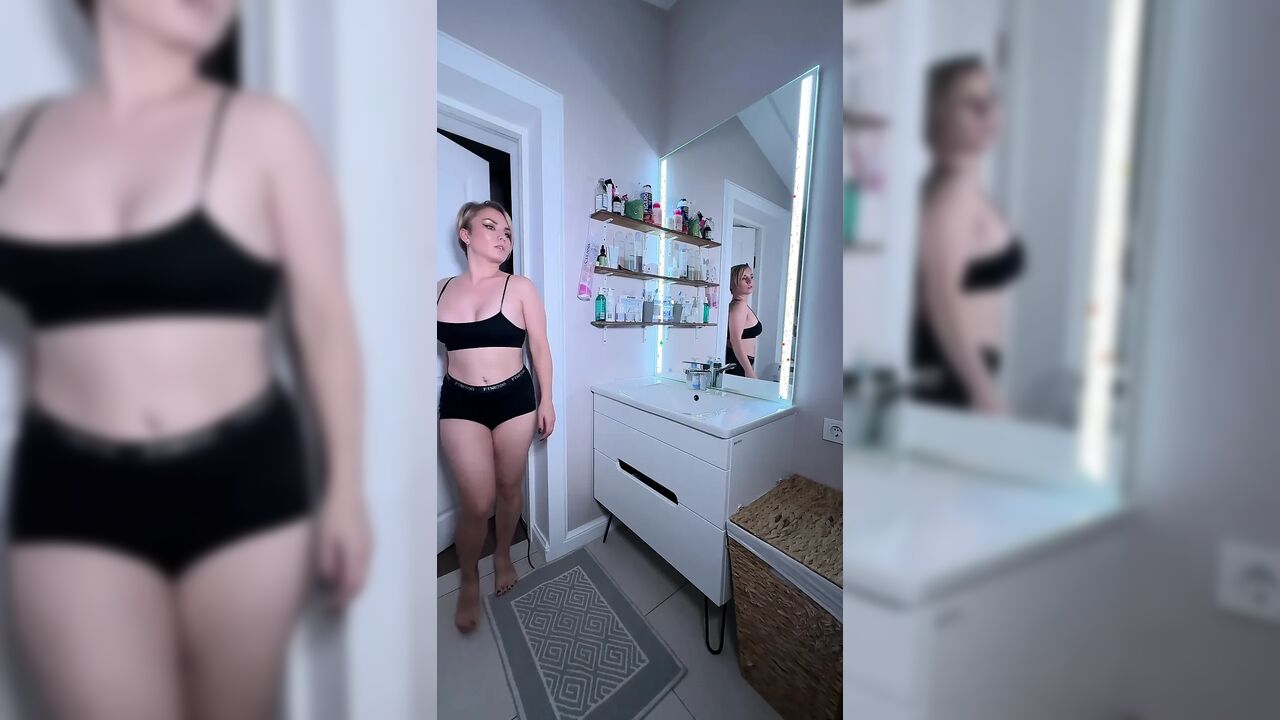 Having Fun with a Dildo in the Shower.