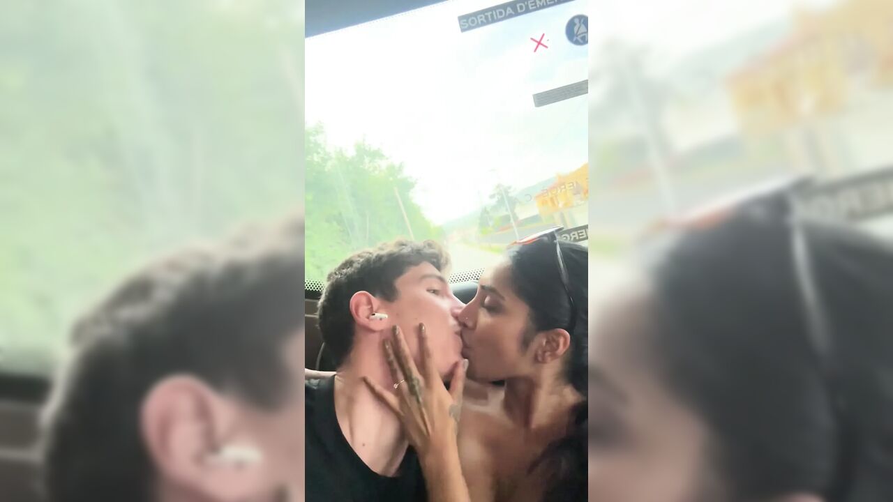 My Wife Gives Me an Amazing Blowjob on the Bus- Yasmina Khan