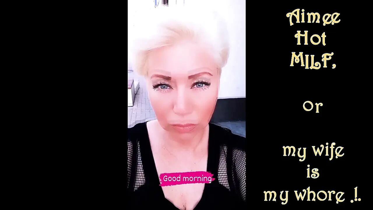Magical fucking mouth of fantastic mature slut wife Aimee Hot MILF .!.
