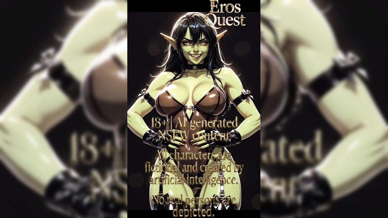 ErosQuest - Nhila the Feisty Orc - Phallic Pleasures, Episode 2 - AI Content