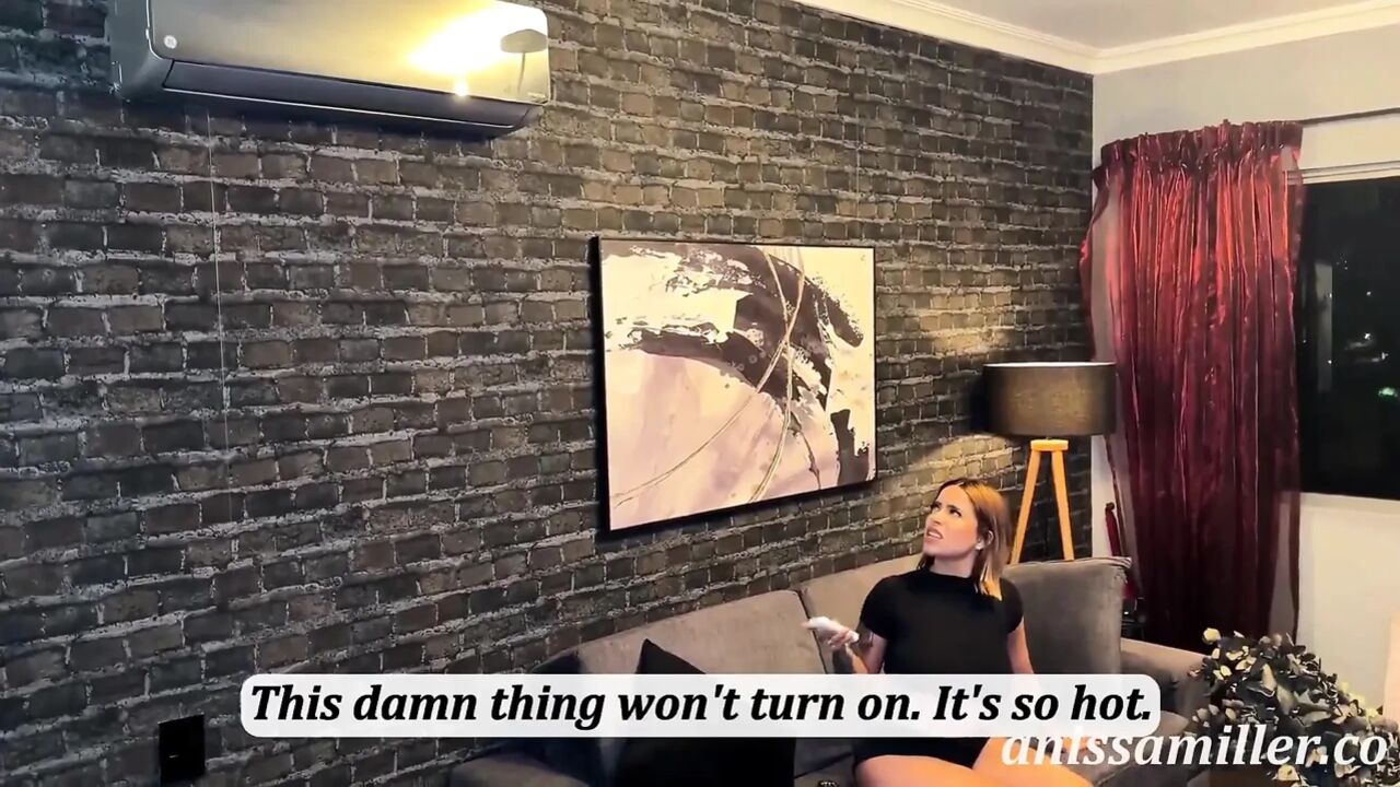 My Stepdad Fixes the Ac and Ends up Fucking Me While Stepmom's Away