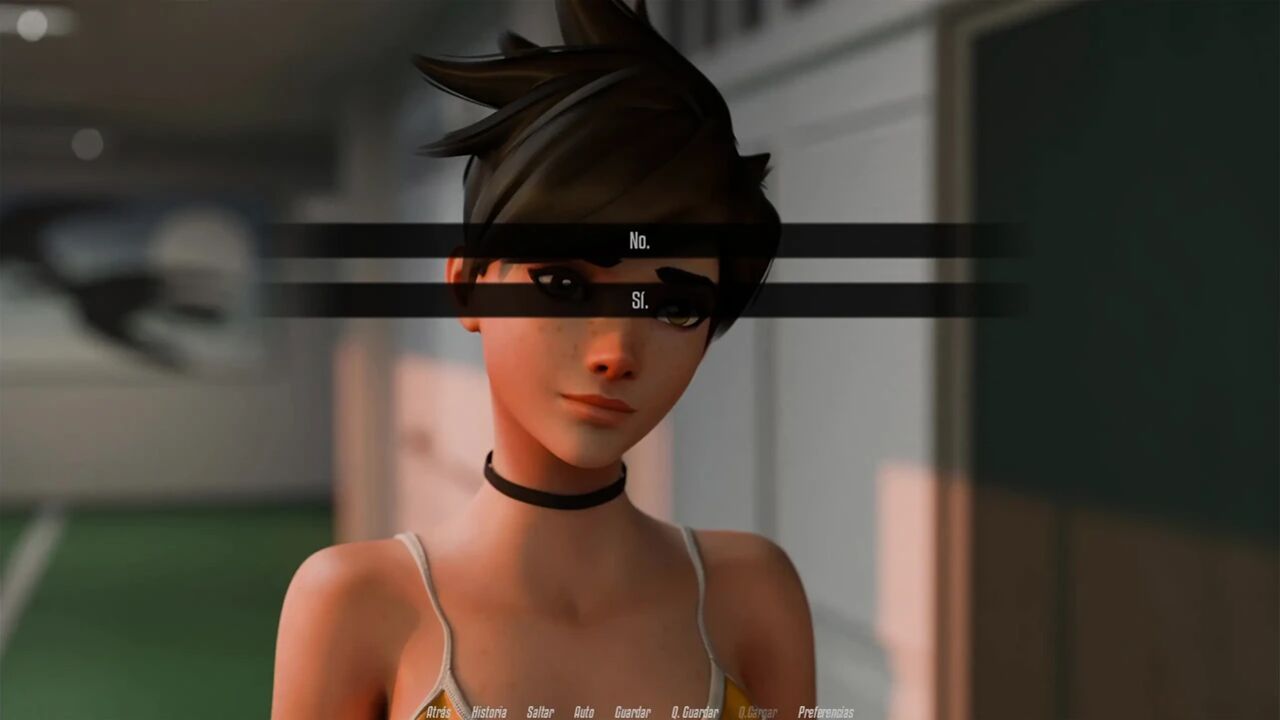 Overwatch XXX - Overwatch Tracer Fucked By Two Men - Tracer Route