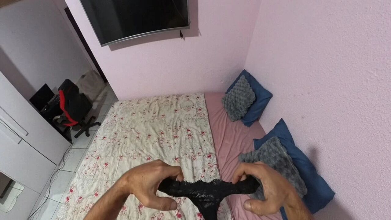 An Older, More Experienced Woman Caught Me; I Was Caught Red-handed Sniffing Her Panties!