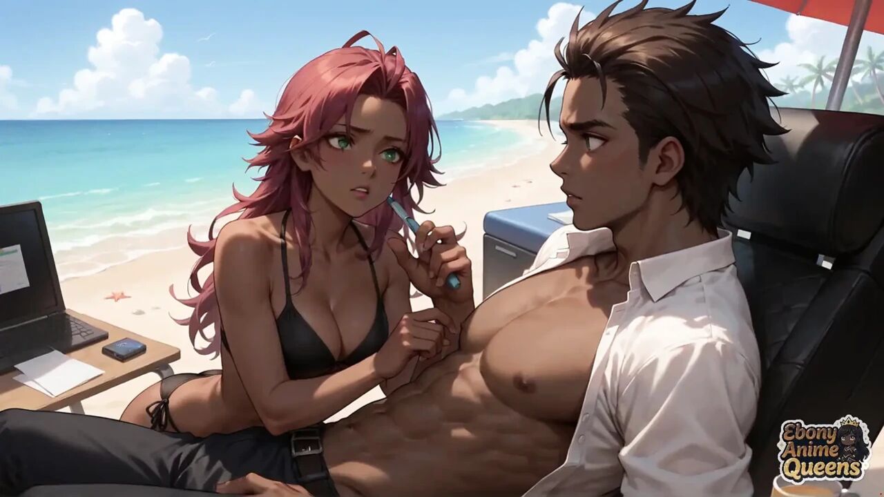 Four Ebony Queens. 1 Beach. Oral Sex, Threesomes. Hot, Filthy Slut. Horny, Porn.