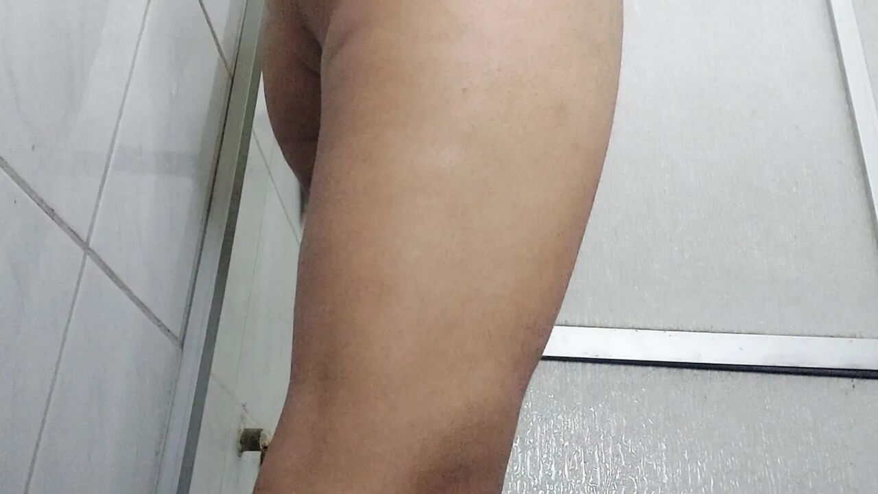 Stepson spies on his stepmother in the shower