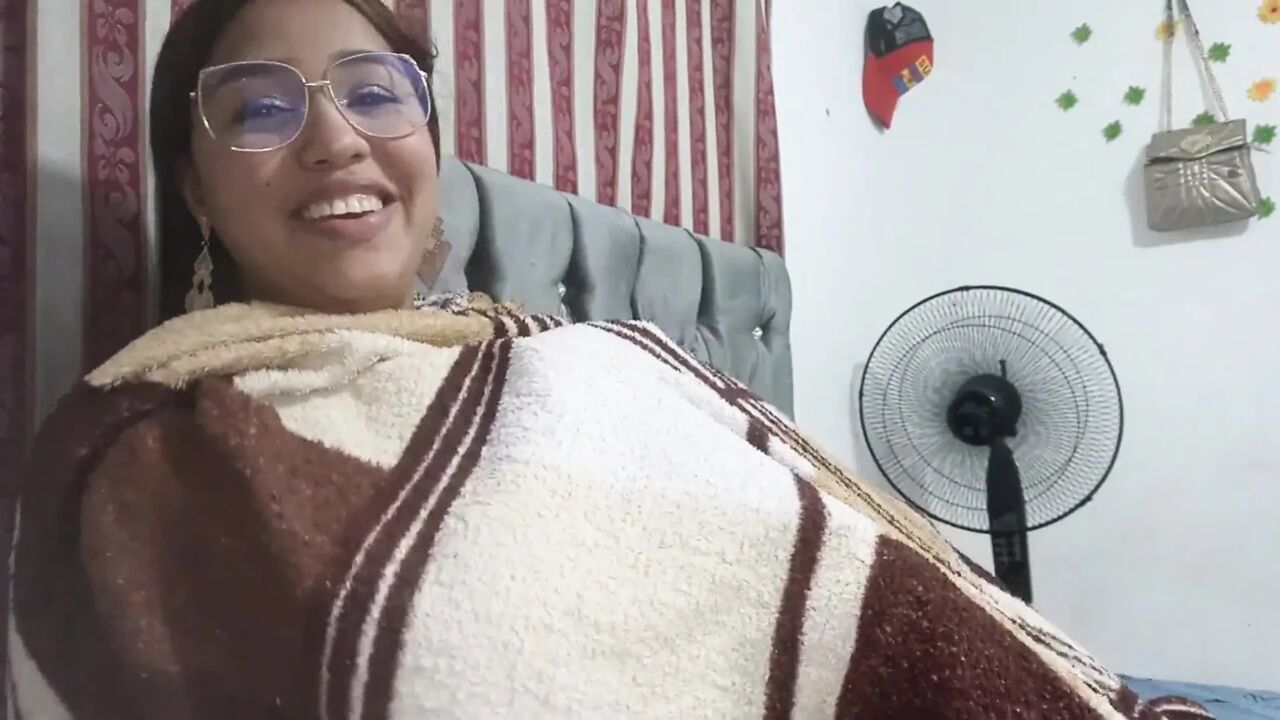 Busty Latina with Glasses on Sucks My Big Cock
