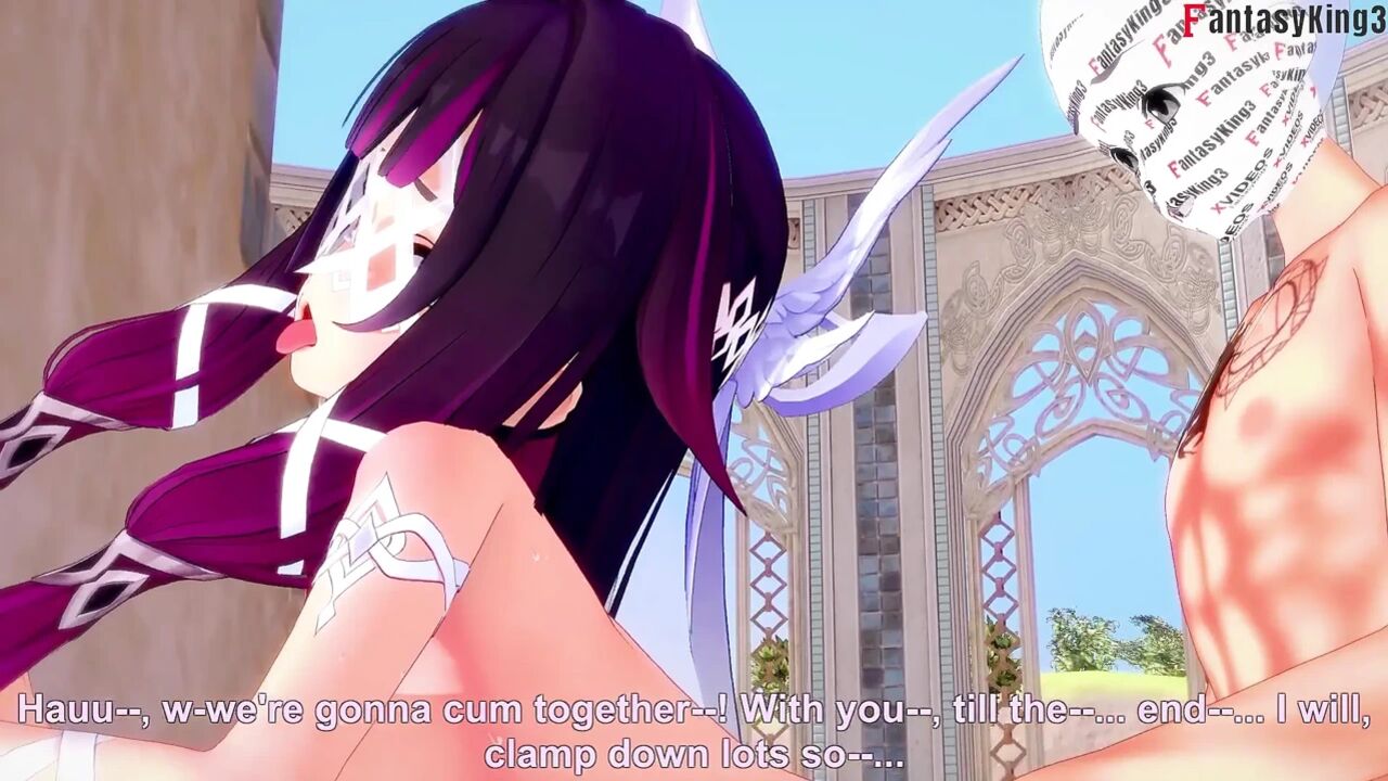 Columbina blowjob - Genshin Impact