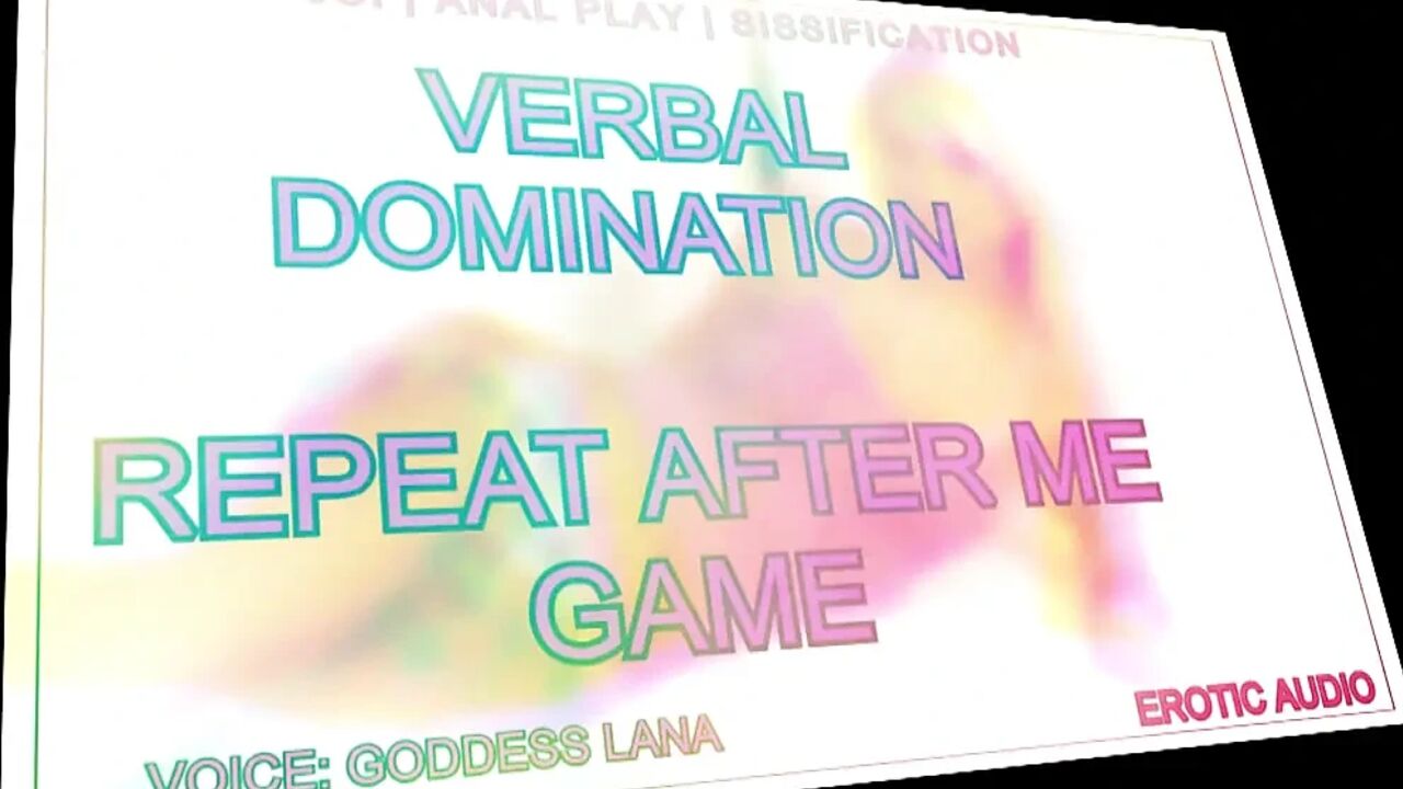 JOI Anal Play Verbal Domination Game