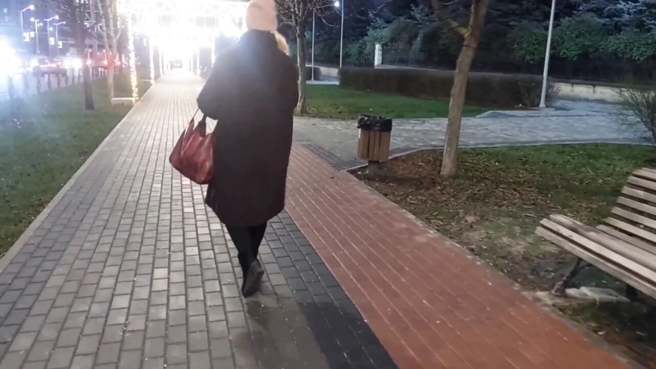 Mature Blonde Wife Enjoys Sex After Walk