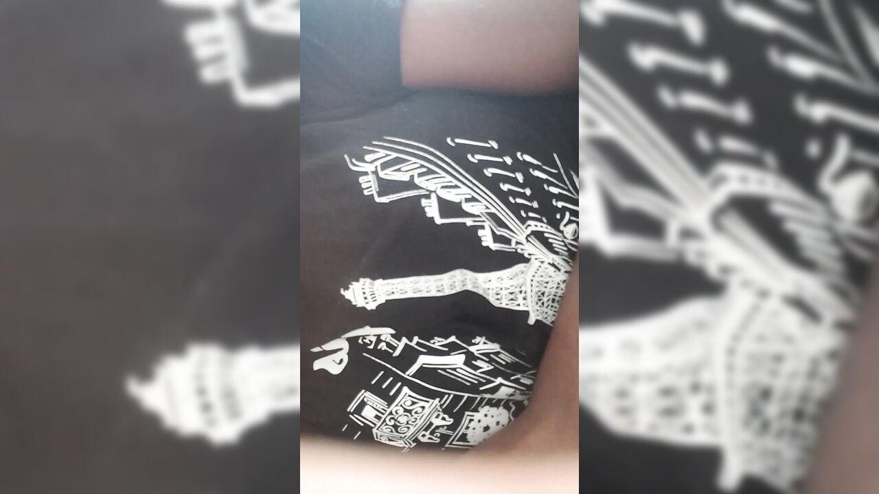 Playing with my boobs
