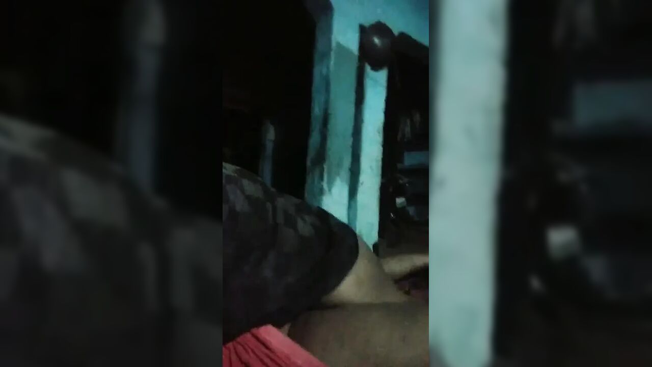 I had fun with the neighbor at night
