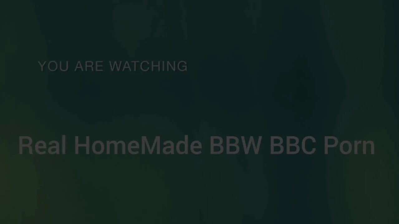 BBC Pounding My Fat Pussy Underneath Camvu