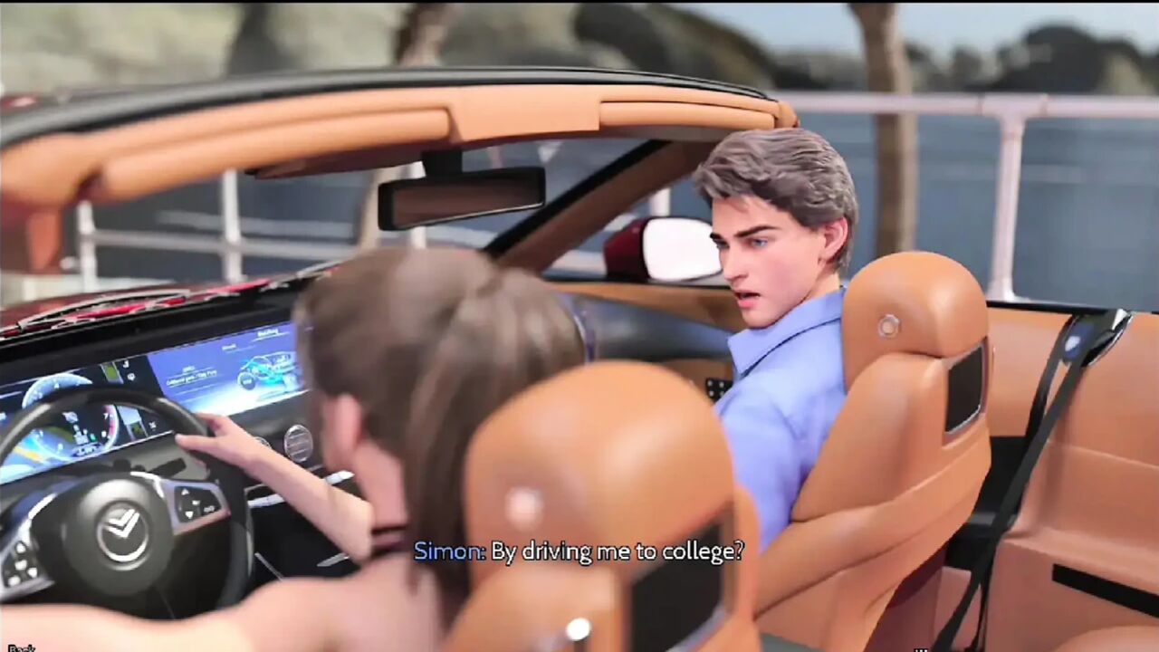 She like to fuck in the red car