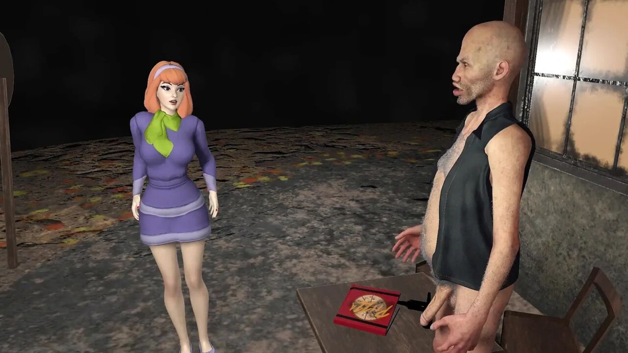 Sexy Redhead Daphne Pounded by a Big Old Cock
