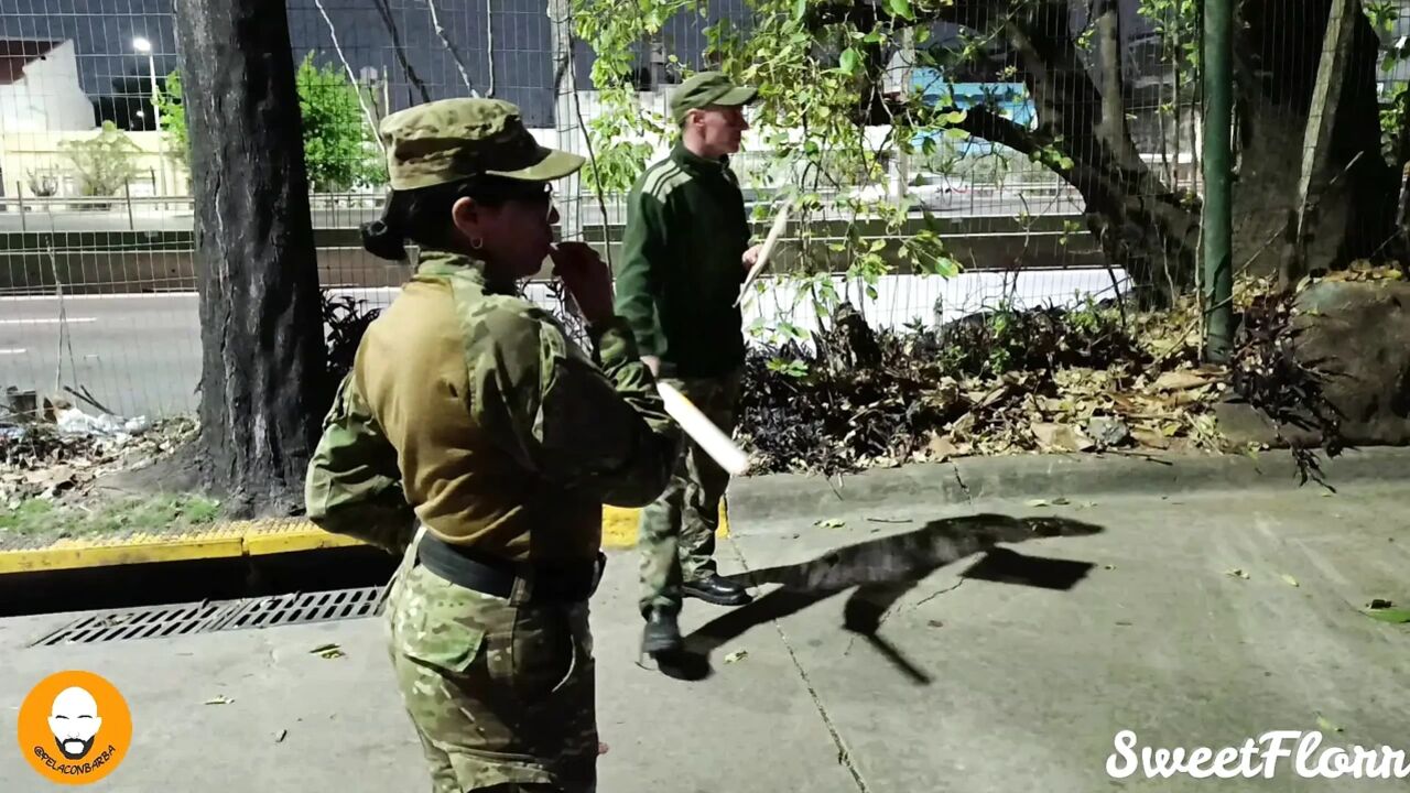 A Big-assed Traffic Officer Searches My Trunk, and I Break His Pussy and Cum on His Face Twice. Pelaconbarba Ft. Sweetflorr