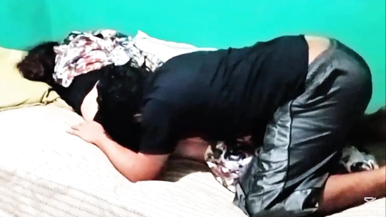 My chubby sister-in-law's beautiful white ass