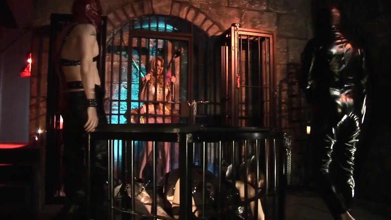 Stacey Saran and Leyla Black let a latex dude fuck them hard