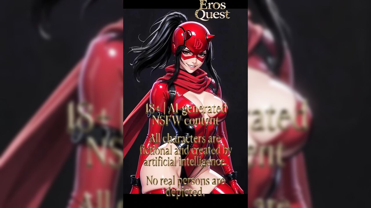 ErosQuest - DareDevil Cosplay - Solitary Pleasures - AI Content