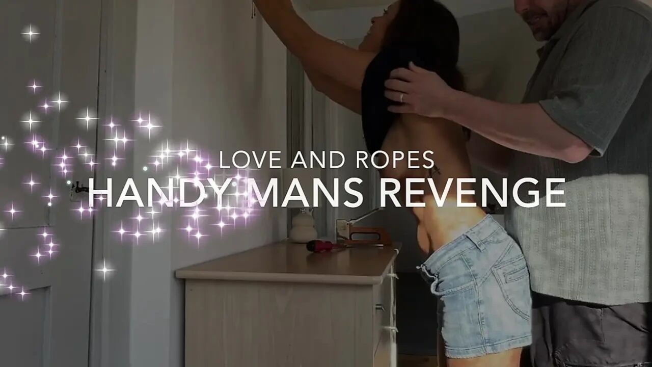 Hot milf gets tricked by her handyman and ends up getting fucked hard