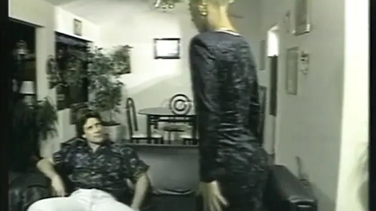 Skinny bitch gets both fuckholes torn apart by huge cocks strokes