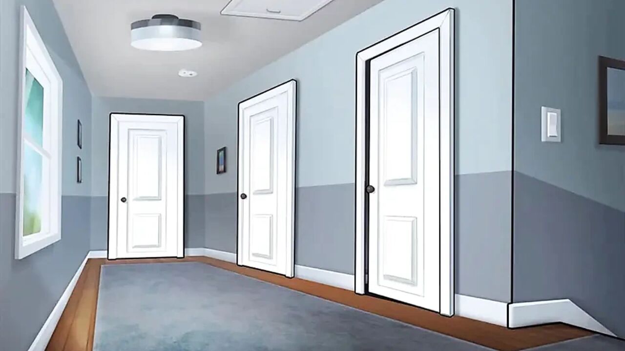 Summertime saga: stepson fingers his stepmom's pussy in the kitchen ep 179