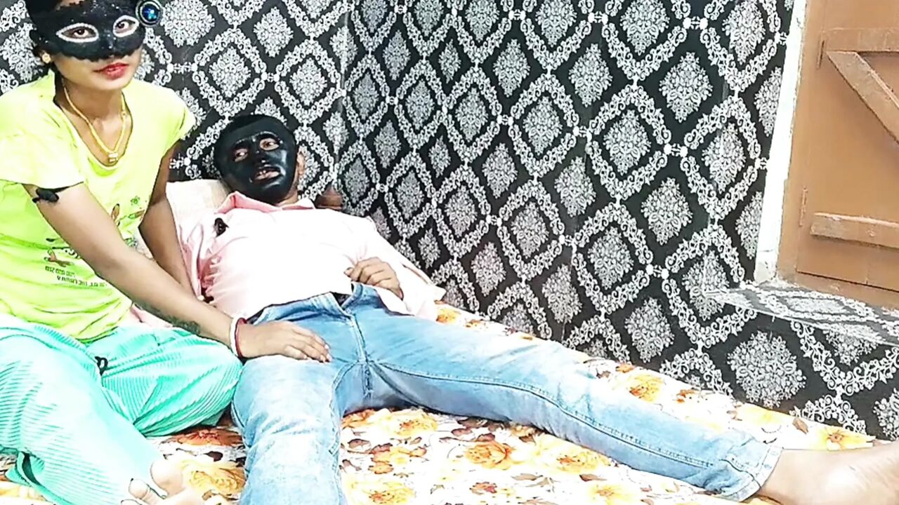 Neighbor's Stepsister Came to Have Sex with Her Stepbrother and Fucked Him with a New Man and Made Him Cum in My Mouth