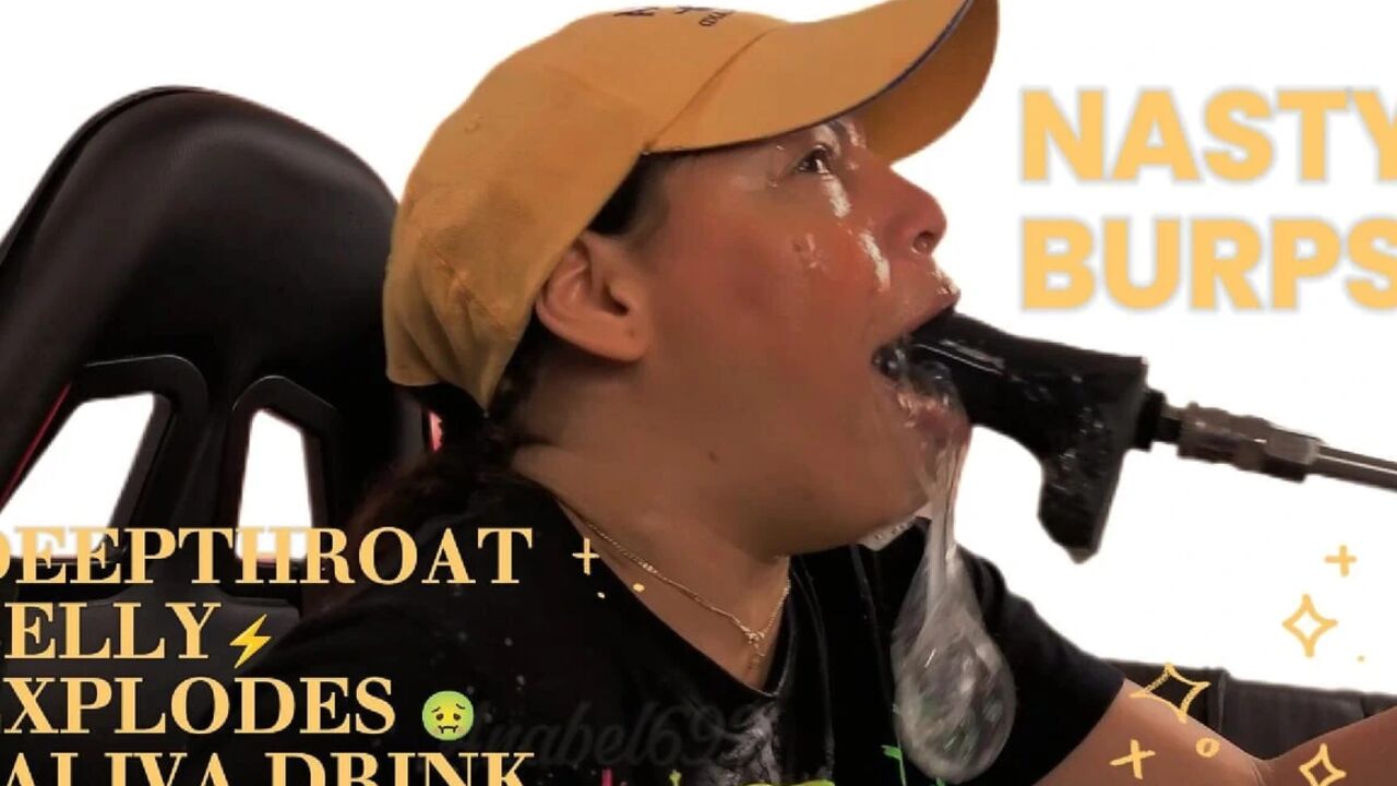 I Burp Filthily in Your Face and Hard Cock, I Fuck My Throat Hard