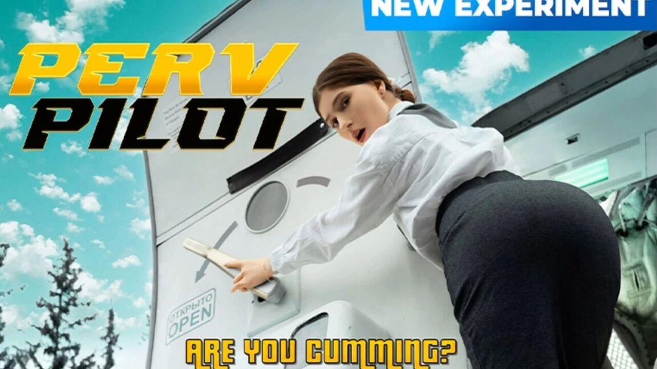 Aspiring Flight Attendant Hot Pearl Gets a Very Hands-on Interview with Perv Pilot
