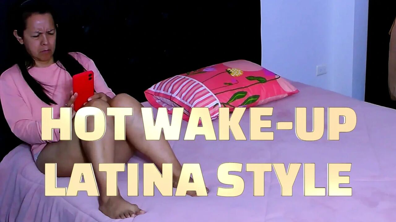 HOT WAKE-UP LATINA STYLE WITH ADAMANDEVE AND LUPO
