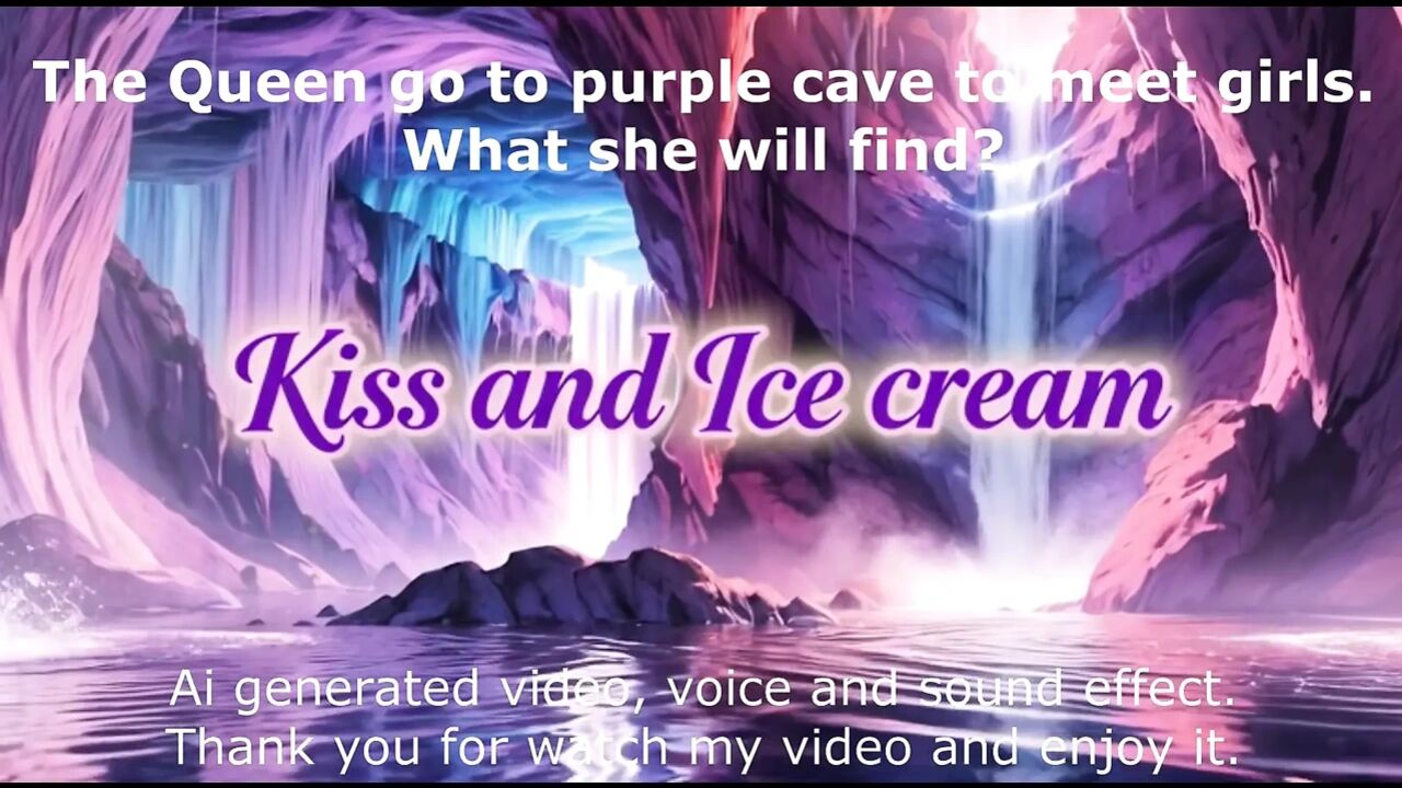Lesbians kiss together, Ai animation