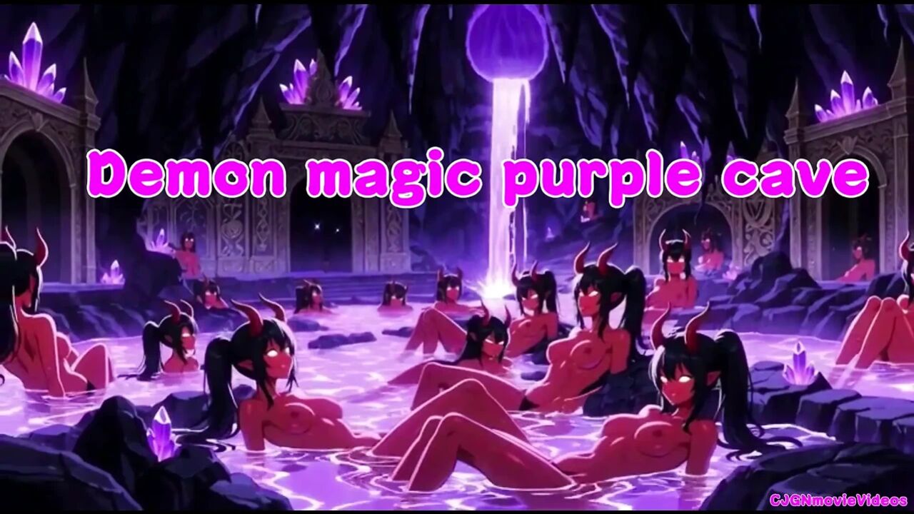 Demon queen want horny, Ai animation