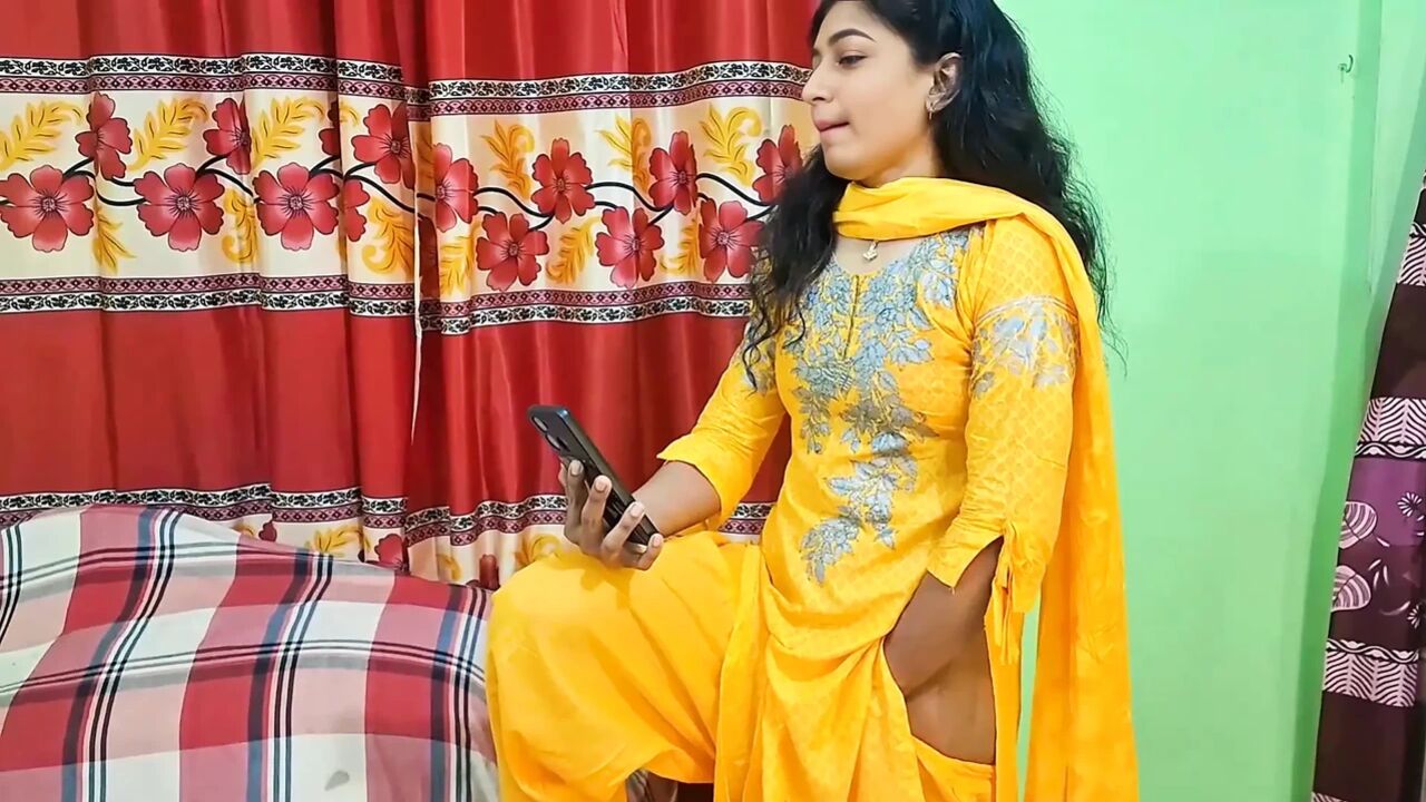 My Desi Stepsister Was Fingering Her Pussy, I helped her with my cock, Indian vairal Porn