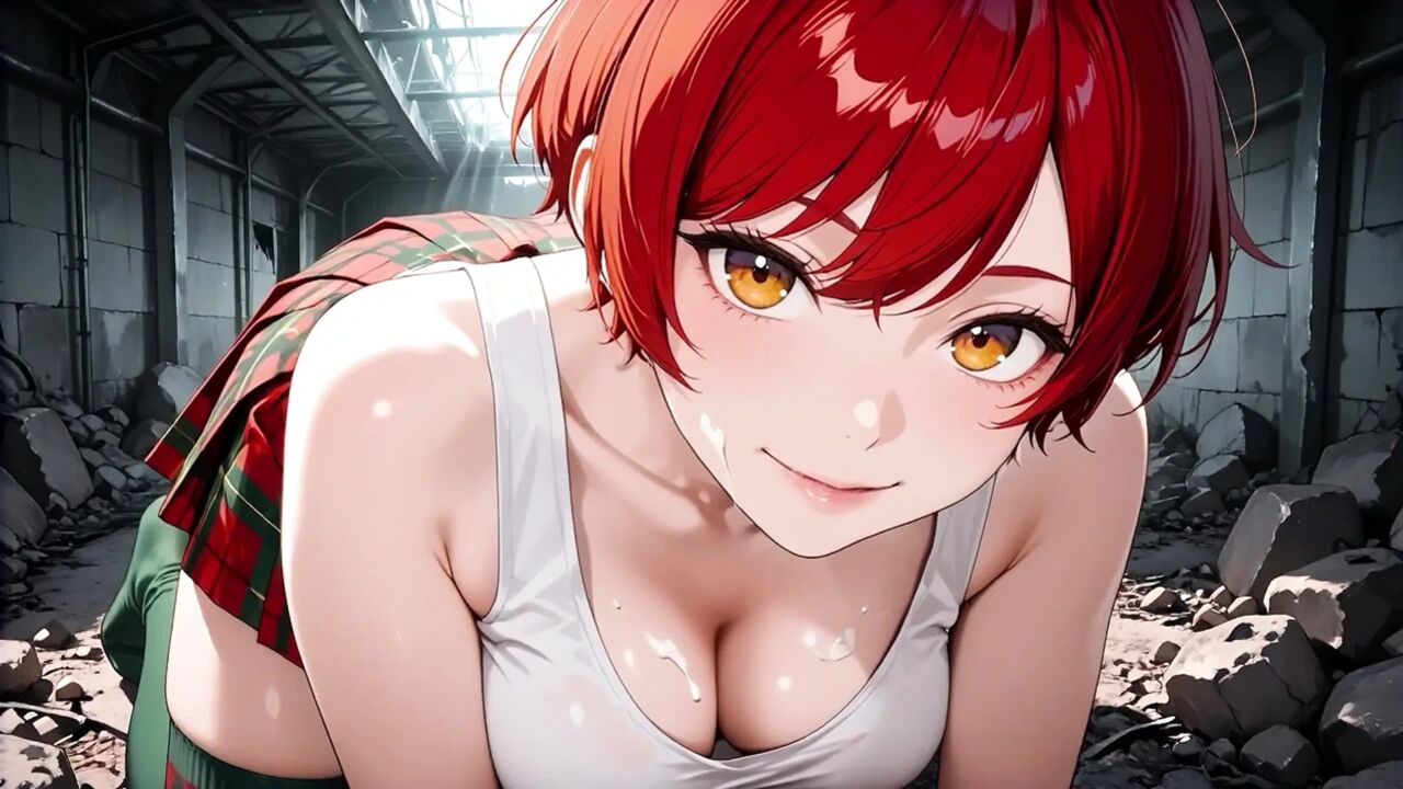 Horny Yellow-Top Waifu Begs for Hotel Mouth Creampie She Can't Resist