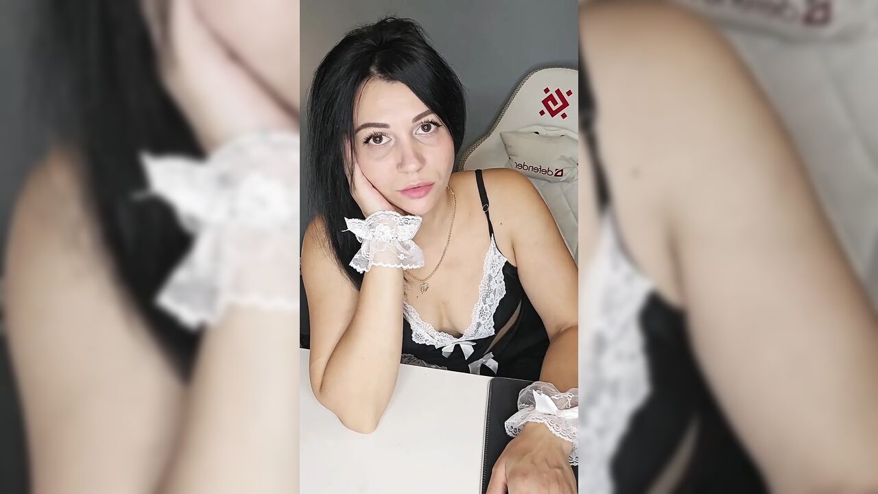 There Are Three of You, I Am Alone. Blowjob, Two Cocks, Fucked Pussy. Huge Hole. History.